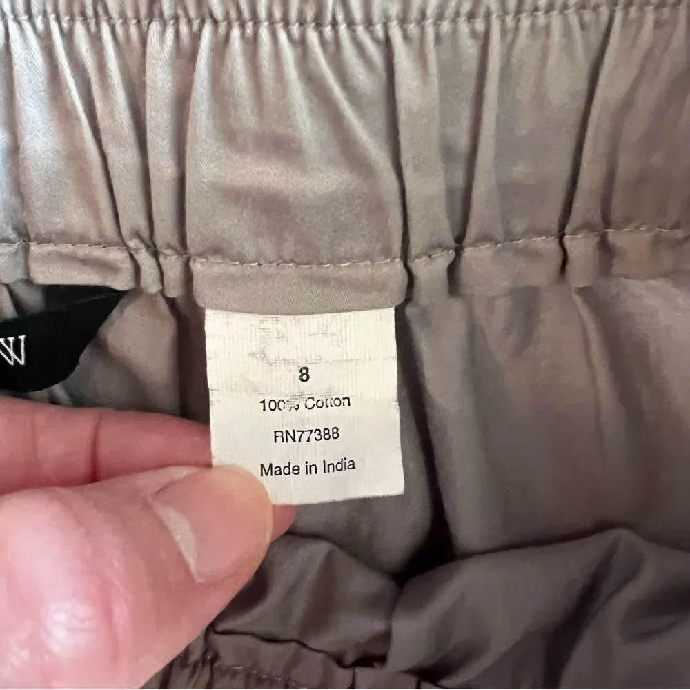 Women’s J. Crew Gray Skirt Size 8 - Picture 4 of 5